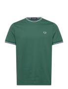 Fred Perry Twin Tipped T-Shirt Grön