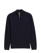 Tom Tailor Basic Knit Troyer Marinblå