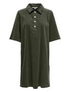 ONLY Onlgry-Nessa S/S Cord Dress Pnt Khaki Green