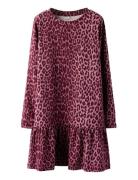 Name It Nkfnuni Ls Dress Burgundy