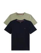 Tommy Hilfiger 2 Pk Ss Tee Marinblå