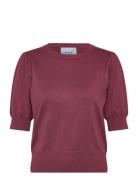 Minus Liva Strik T-Shirt Rosa