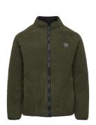 H2O Langli Pile Jacket Khaki Green
