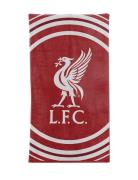 Fodbold Bath Towel Liverpool 70 X 140 Cm Röd