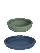 OYOY MINI Mellow Plate & Bowl Blå