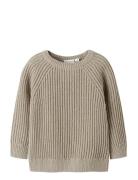 Name It Nmmvolly Ls Knit Beige