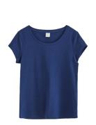 Lindex Top Basic Cap Sleeve Blå