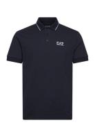 EA7 Polo Shirt Marinblå