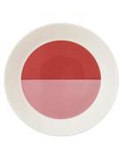 Arabia Vuokko Plate 21Cm 2-Väri Pink-Red Rosa