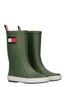 Tommy Hilfiger Tommy Hilfiger Flag Rain Boot Grön