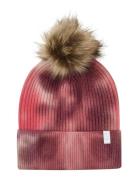 Minymo Hat W. Fixed Pom Pom Röd