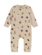 Minymo Suit Ls Aop Kräm