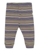 Minymo Pants Y/D Rib Multi/patterned