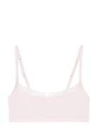 Organic Basics Flex Lace Scoop Bralette Rosa