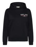 GANT Reg Graphic Hoodie Svart
