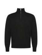 Calvin Klein Ls 100% Merino Qz 14Gg Svart