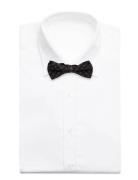 Lindbergh Black Bow Tie With Pattern Marinblå