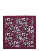 Amanda Christensen Pocket Square Burgundy