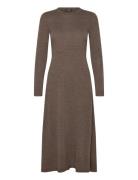 Lauren Ralph Lauren Merino-Sweater Dress Brun
