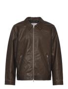 Jack & J S Jjecasablanca Pu Jacket Noos Brun