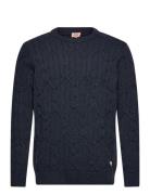 Armor Lux Sweater Crewneck Héritage Marinblå