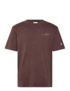 Champion Crewneck T-Shirt Brun