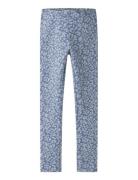 Name It Nkfdavina Aop Swe Legging Bru Blå