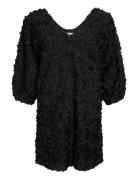 Vila Virosie 3/4 V-Neck Short Dress/Dc Brun