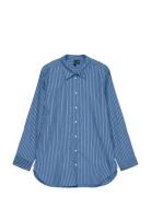 Vero Moda Vmelina Ls Shirt Wvn Noos Blå