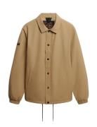 Superdry Nylon Coach Jacket Beige