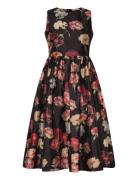 By Ti Mo Taffeta Midi Dress Svart