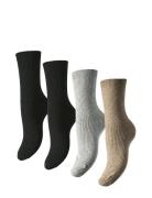 Pieces Pcmarta 4 Pack Socks Noos Bc Svart