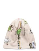 Geggamoja Pettson & Findus Beanie Dust Blue Beige