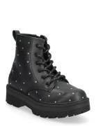 Skechers Girls Gravlen Hi Svart