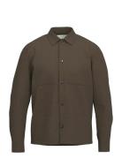 Selected Slhregtate Cord Overshirt Khaki Green