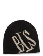 BLS Hafnia Handwritten Beanie Svart