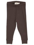 Copenhagen Colors Modal Rib Leggings Brun