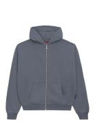 Prohibited Over D Zip-Hoodie Grå