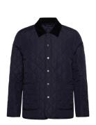 Lexington Clothing Classic Quilted Jacket Marinblå