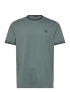 Fred Perry Twin Tipped T-Shirt Blå