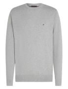 Tommy Hilfiger Pima Org Ctn Cashmere Crew Neck Grå