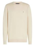Tommy Hilfiger Pima Org Ctn Cashmere Crew Neck Kräm