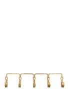 House Doctor Knagerække, Hdyra, Messingfinish Guld