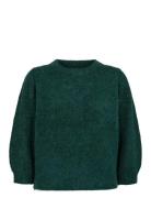 Nümph Nusuri Brushed Ss Pullover Grön