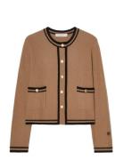 BUSNEL Gweneth Jacket Contrast Brun