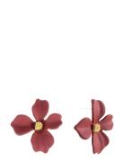By Jolima Lilly Earring Burgundy