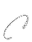 By Jolima C Shape Bangle Silver