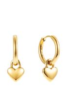 By Jolima Heart Locker Huggie Guld