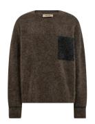 MOS MOSH Mmalila Mohair Knit Brun