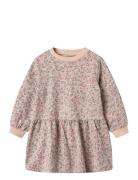 Wheat Sweat Dress L/S Zenia Rosa